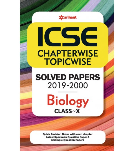 ICSE Chapter Wise & Topic Wise Solved Papers Biology Class 10 | Latest Edition Oswaal ICSE Class 10 - SchoolChamp.net